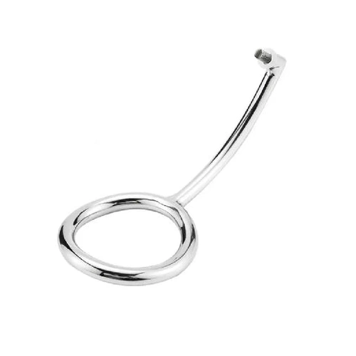 Stainless 4663 Hook Set Ring Cock Steel DiscreetChoice with Anal 0728